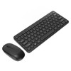 Keyboard Mouse Combo 2.4G Wireless Round Keycaps Ergonomic Design Silent