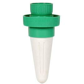 Hozelock Medium Ceramic Watering Cones with Plastic Screw Adaptor - Green