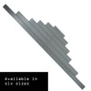 Ludwig Precision 12" Center-Finding Aluminum Straight Edge, 81212