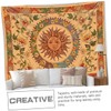 Levemolo Sun Moon Tapestry Wall Hanging Bohemian Style Home Decoration