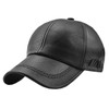 BUZZxSELECTION CAP059 Men's Leather Cap, Hat, Stylish, Leather, Synthetic Leather,