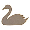 Swan - Laser Cut 3mm MDF Craft Shape Blanks (Extra