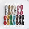 5mm/0.2" Leather Straps with Sewing Thread, Mini Doll Belt Straps,