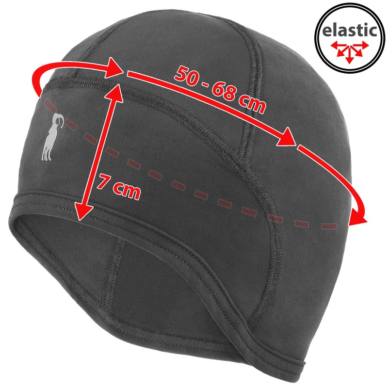 ALPIDEX Helmet Cap Helmet Bike Hat Warm Windproof