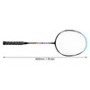 2PCS Badminton Rackets Iron Alloy Frame Integrated Shuttlecock Racquets for