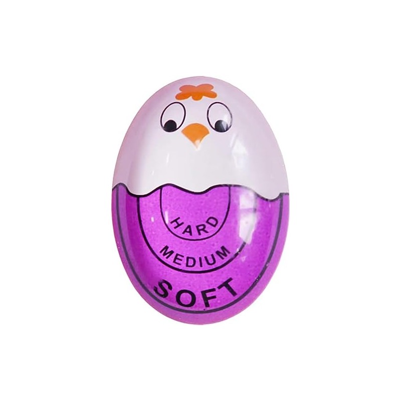 Kitchen Timer Practical Reminder Color Changing Egg Timer Soft Hard