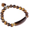 Nupuyai Tiger's Eye Healing Crystal Stone Bracelet for Women, Lucky
