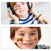 GWAWG 13Sheets Cars Engineering Vehicles Temporary Tattoos for kids Bagger