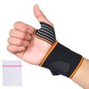 360 RELIEF 1 Pack Adjustable Wrist Support Wrap with Wide
