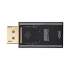 Sanwa Supply AD-DPPHD02 DisplayPort to HDMI Converter Adapter (4K/60Hz Compatible)