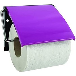 MSV Purple Polystyrene Toilet Roll Holder 30 x 20 x 15 cm