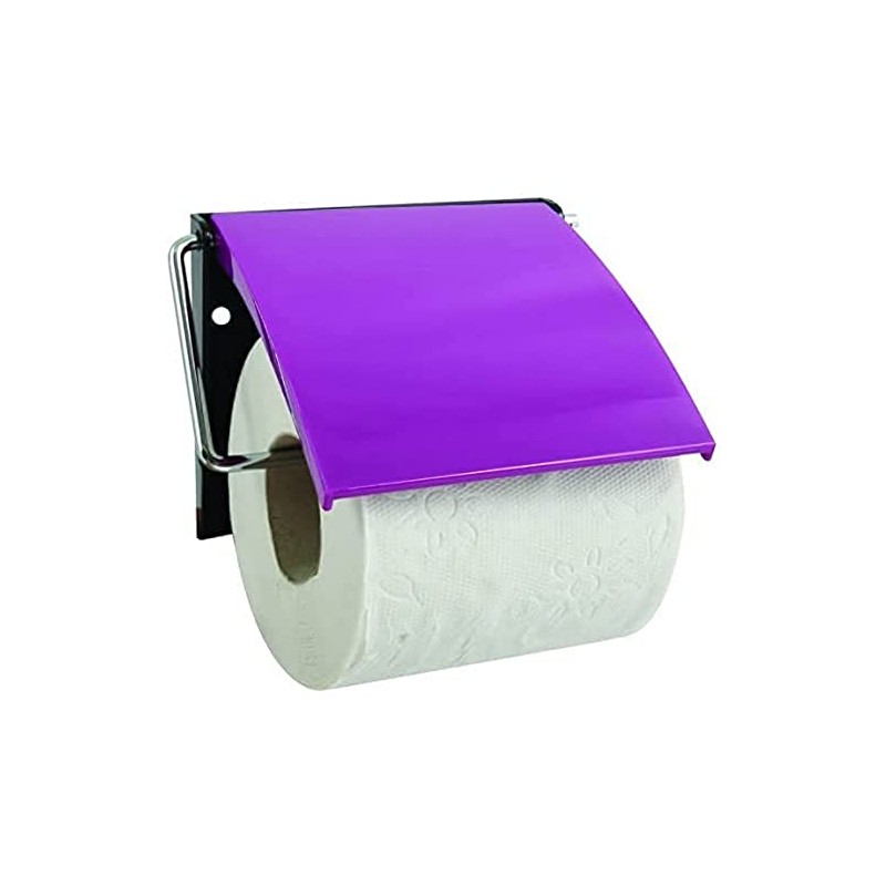MSV Purple Polystyrene Toilet Roll Holder 30 x 20 x