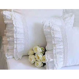 Meaning4 Fishtail Cotton Pillow Shams