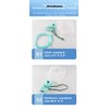 2PCS Non-Rebreather Oxygen Mask with Reservoir Bag - Size M（for