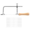Coping Saw Steel Frame and 12 Pcs Diameter 1Mm Wire