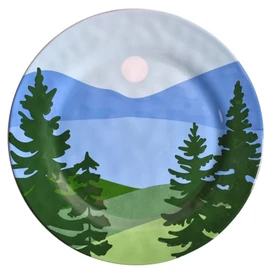 Merritt Lakeview by Kate Nelligan 11-1/2" Melamine Dinner Plate, Multicolor, Set of 6