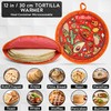 Tortillada - 30 cm Tortilla Warmer/Heat Container microwaveable Made of