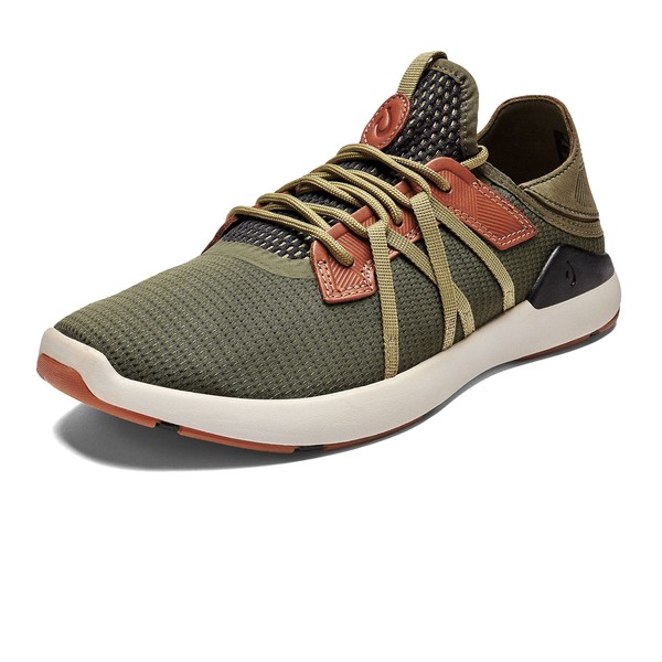 OLUKAI Mio Li Men's Athletic Shoes Hunter/Lava Rock 10.5