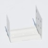 cuteLEC Center Support Bracket 2 Pack White Color for 2"
