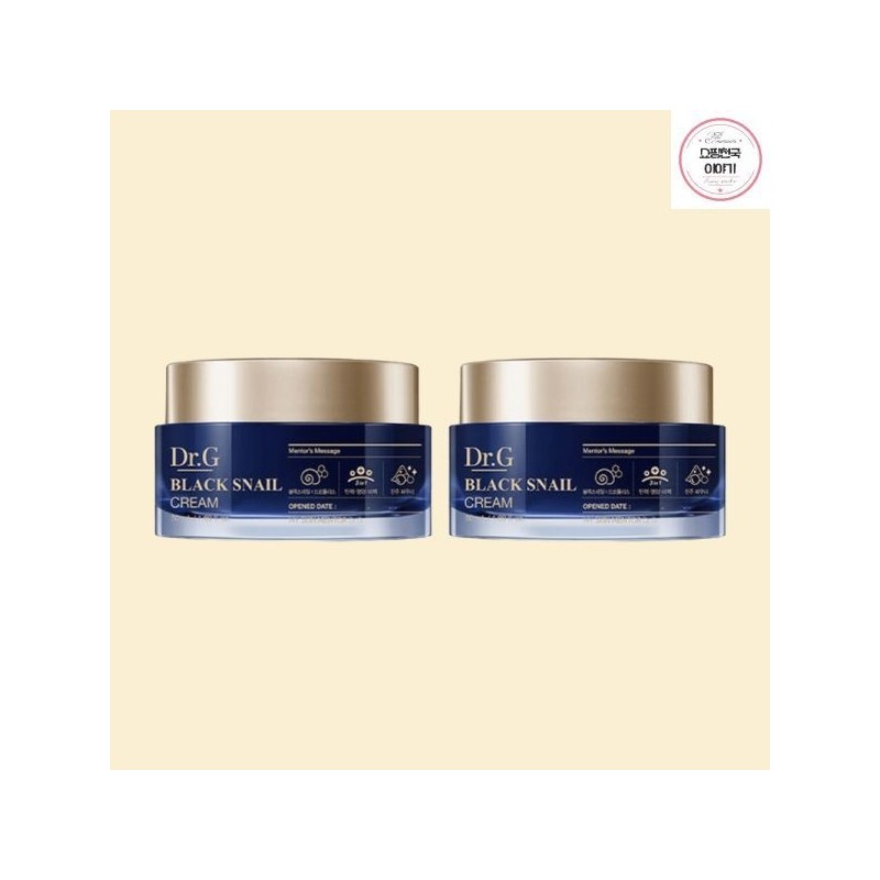 Dr.G Miracle House Dr. G Black Snail Cream 50mL 2