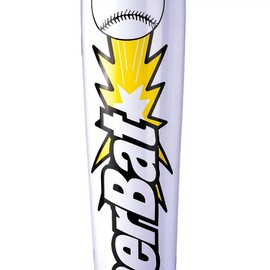 Inflatable Baseball Bats - 4 Pieces (Huge - 42 Inches) (White Super Bat) Party Favor for Kids and Adults Birthday Party, Sports Theme Activities and Good Old Fun! (White Super Bat)