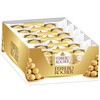 Ferrero Rocher Fine Hazelnut Milk Chocolate, Individually Wrapped Chocolate Candy