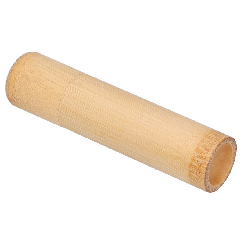 Omabeta 2pcs Eco-Friendly Tube Portable Tea Storage Cylinder Mini Round