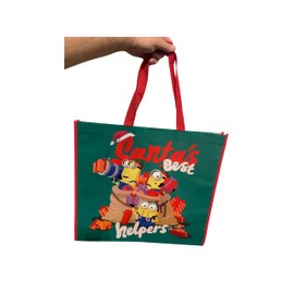 Legacy Licensing Partners Minions Christmas Giant Extra Large Collectable 26" inch Reusable Tote Bag