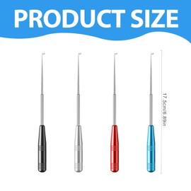 Hook Remover Fishing, New Arrival Fishing Hooks, Quick Remover, 4 Pieces Stainless Steel Hook Remover, Fishing Handy and Practical, Fishing Accessories, Portable Hoe Remover Fishing for Small and