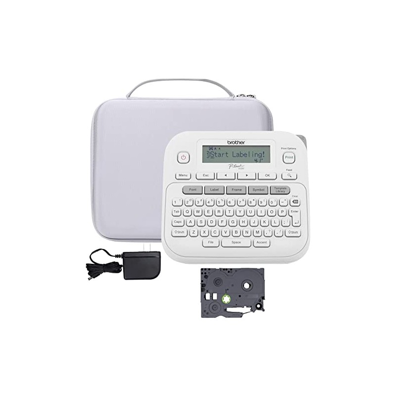 khanka Estuche de viaje rígido de repuesto para Brother P-Touch