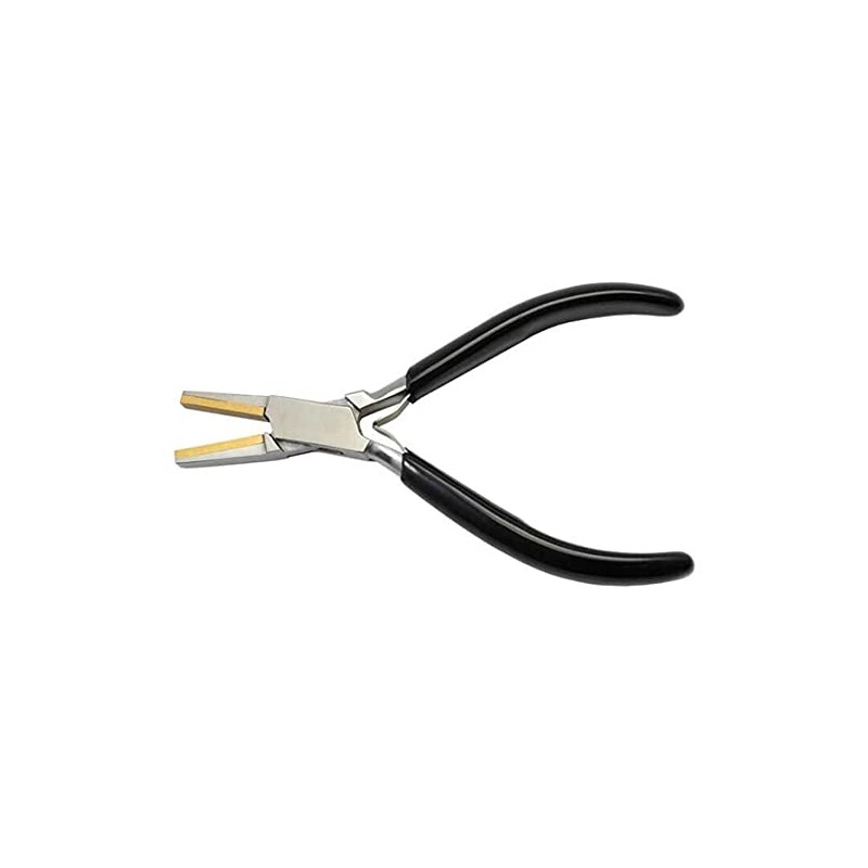 Flat Nose Pliers - Brass Jaw