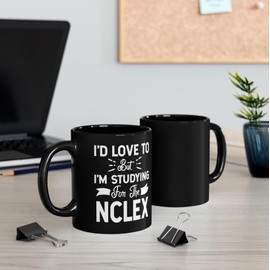 NCLEX Nurse Student Mug Licensure Exam Future RN Nursing School (15 oz)