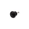 Infinity Decor Ebonised Reeded Wooden Beehive Large Cupboard Knob Interior