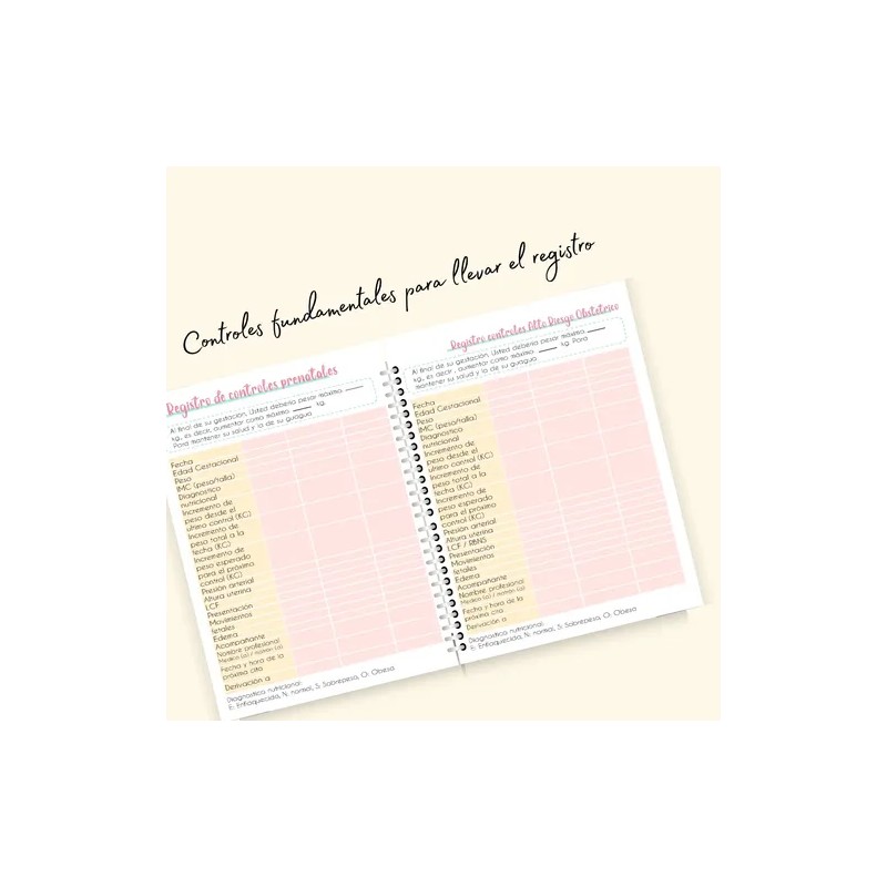 Planner De Embarazo, Diario De Embarazo, Agenda Prenatal.