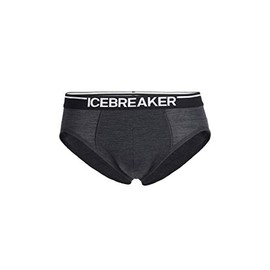 icebreaker Merino Anatomica Brief-Men's Underwear - Jet Heather - Large