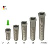 Keenberk - Metric Hollow Screw for Strainer Basket Valves -