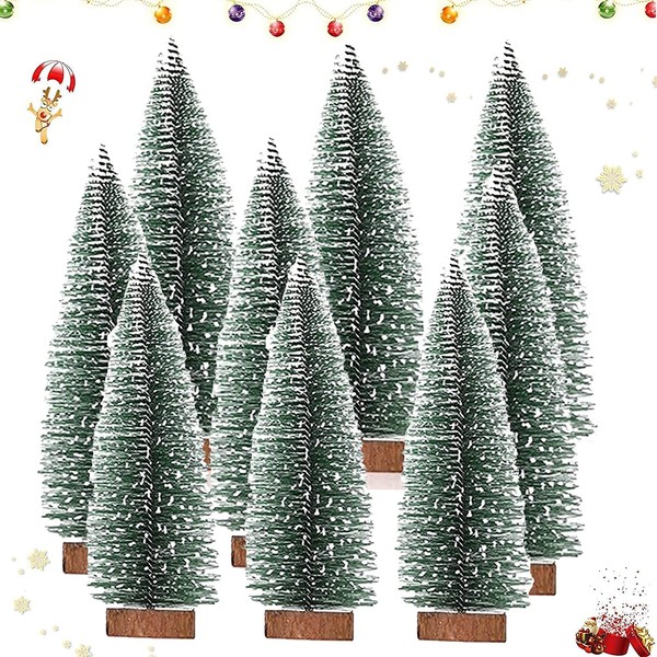 Christmas Tree, 9 Pieces Mini Christmas Tree, Christmas Tree Mini Green, Christmas Tree Miniature, Mini Artificial Christmas Tree, Small Artificial Christmas Tree, Small Artificial Christmas