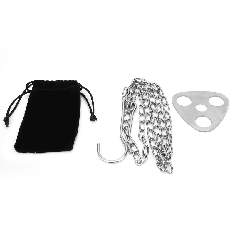 Tripod Pot Holder Stainless Steel Chain Portable for Outdoor Camping