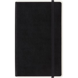 Moleskine Paper Tablet Hard Cover Smart Notebook, Ruled, Large (5" x 8.25") Black - Compatible with Moleskine Pen+ Ellipse (Sold Separately) & App, Digitize & Organize Notes, Ideas, Bullet Journal