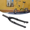 Carbon Fiber Front Fork Replacement Folding Bike Fork with Screws