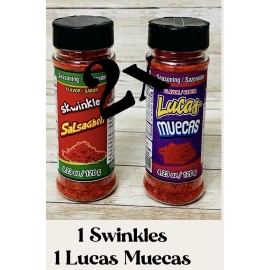 Lucas Muecas 2x (1) Lucas Muecas Powder & 1 Swinkles Polvo Chilito Sasonador Lucas Muecas