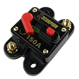 Xscorpion CB150A 150-Amp Manual Reset Circuit Breaker