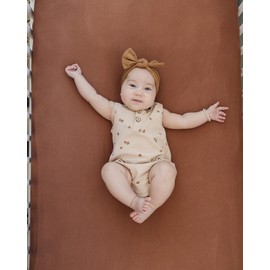 Mebie Baby Stretch Sheet (Rust)