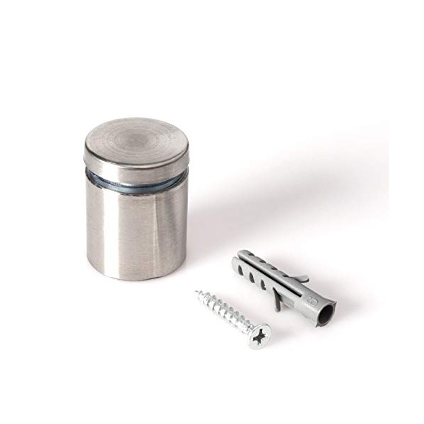 Stainless Steel Standoff 1 Inch Diameter x 1 Inch Barrel