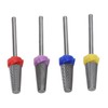 4pcs Nail Drill Bits Tungsten Carbide Acrylic Nails Gel Polish