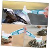 2pcs Turtle Shell Cleaning Brush Glass Bottle Bristle Brush, Bristle