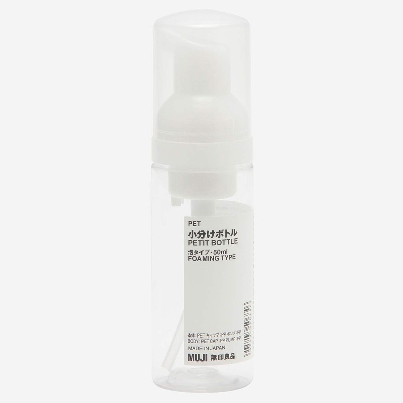 MUJI 無印良品 PET Small Portion Bottle - Foam Type -