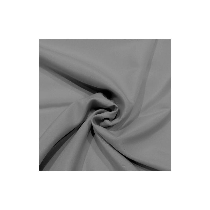 Soleil d'ocre Alix Nappe, Polyester, Grey, 140 x 140 cm