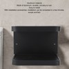 Toilet Paper Shelf Wall Mounted Rustproof Aluminum Toilet Paper Roll