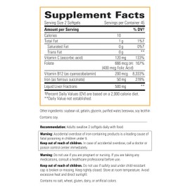 Integrative Therapeutics - Iron Complex - 50 mg of Iron per Serving- Supports Energy and Stamina* - 90 Softgels